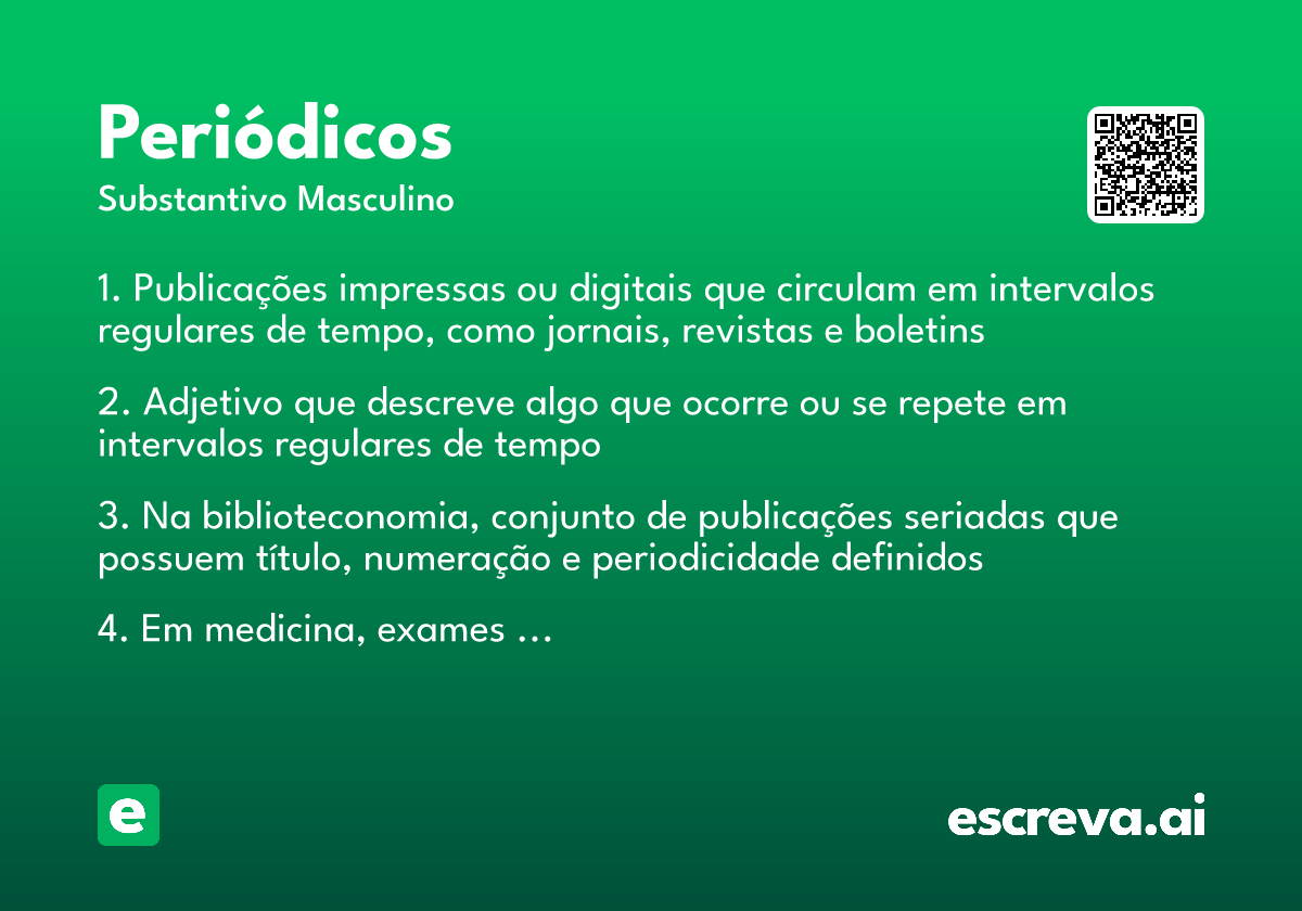 periódicos