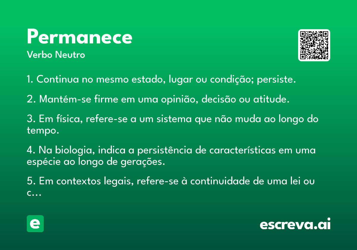permanece
