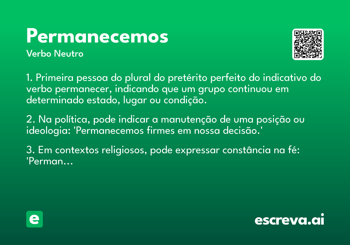 permanecemos
