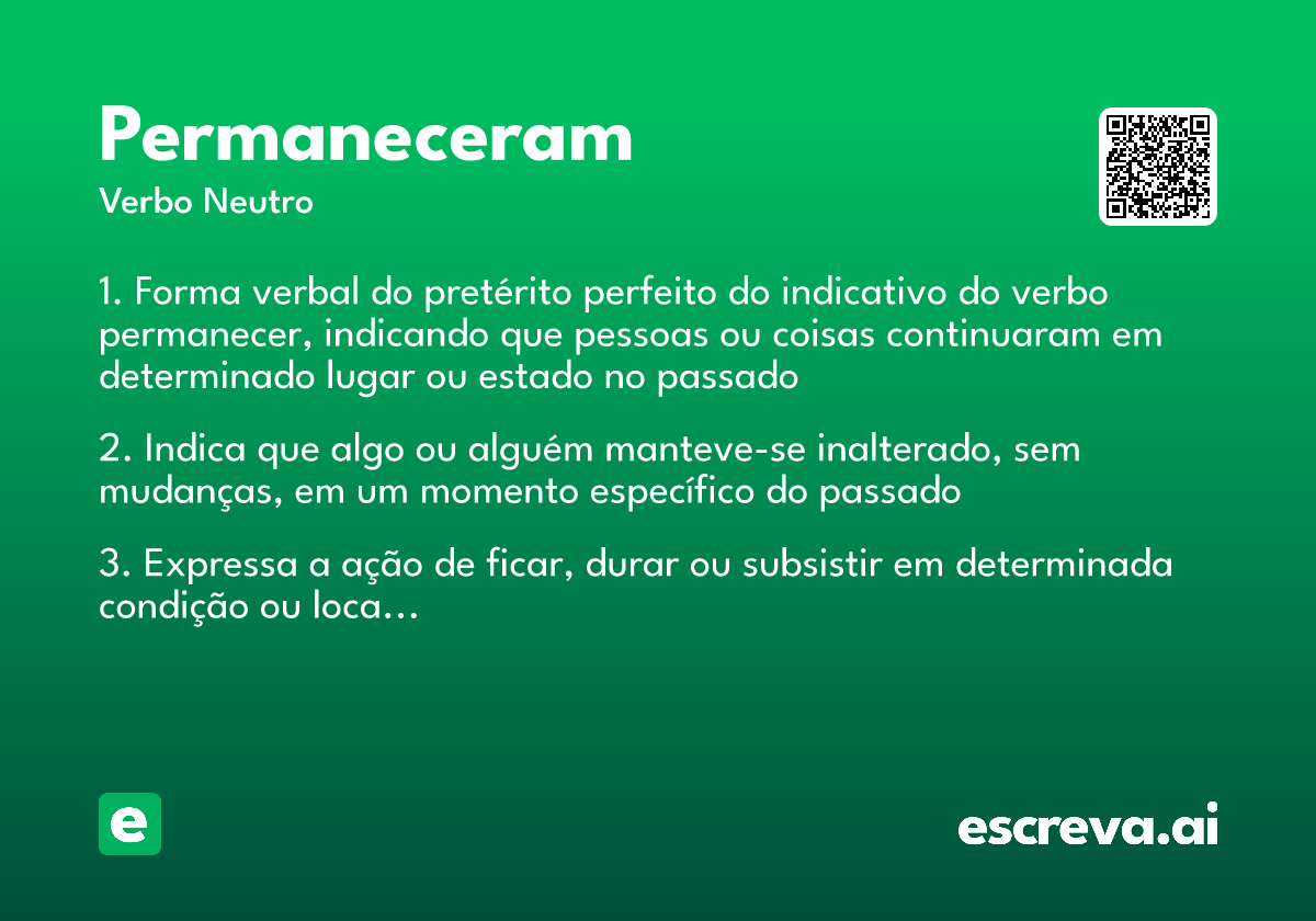 permaneceram