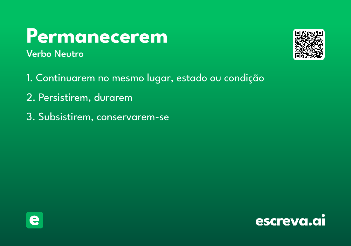 permanecerem