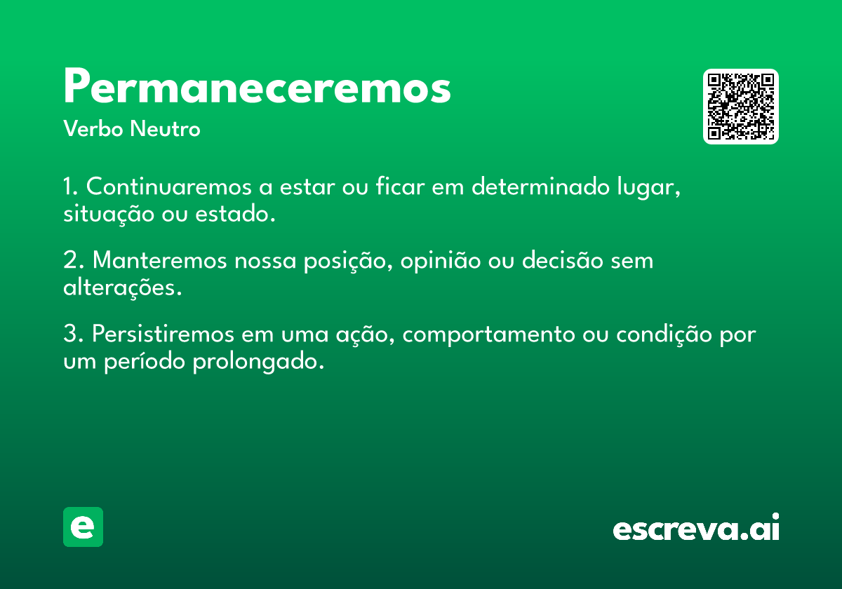 permaneceremos
