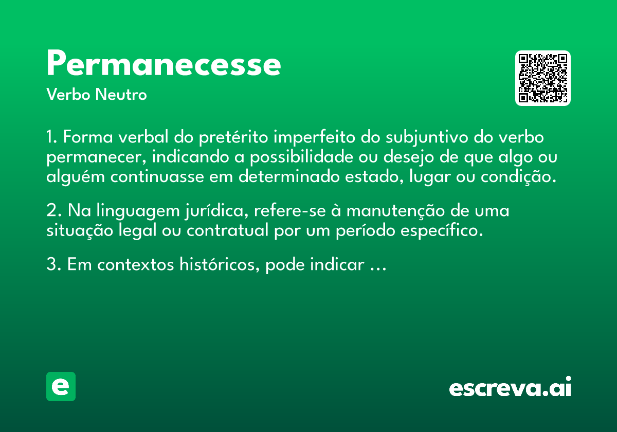 permanecesse