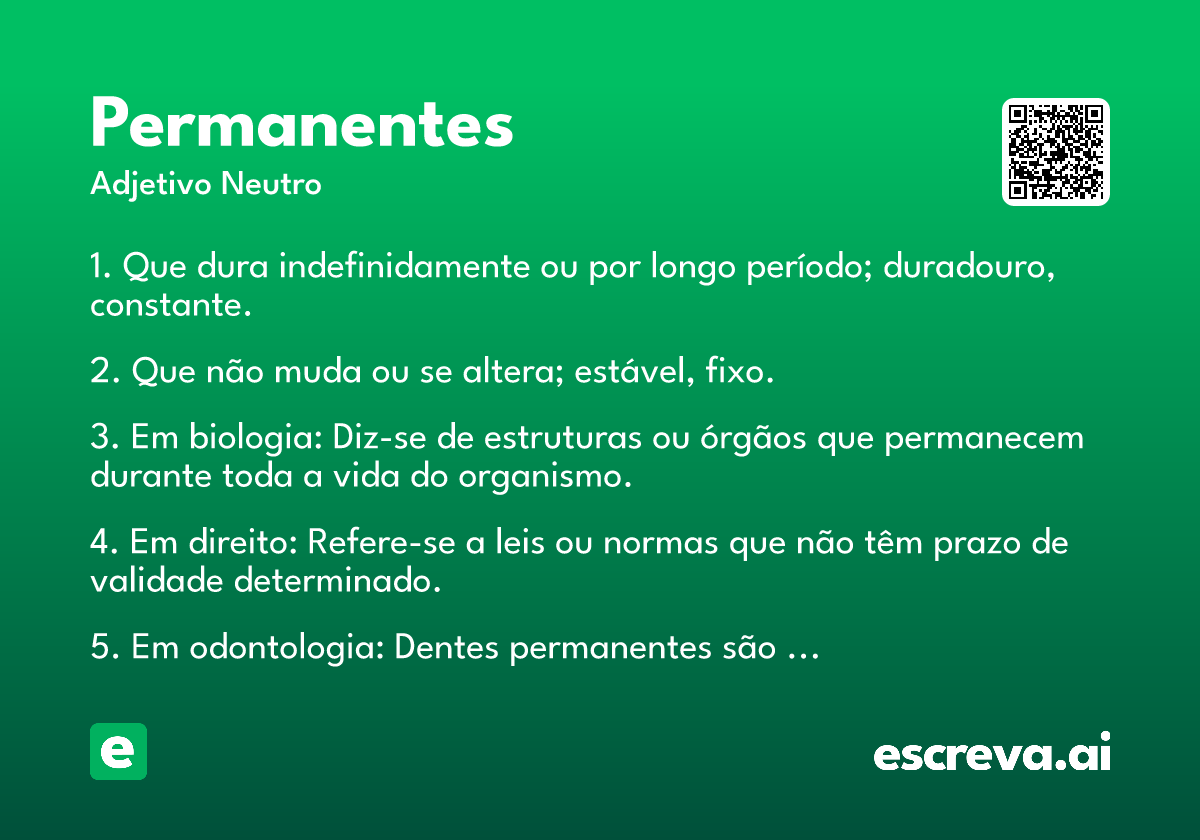 permanentes