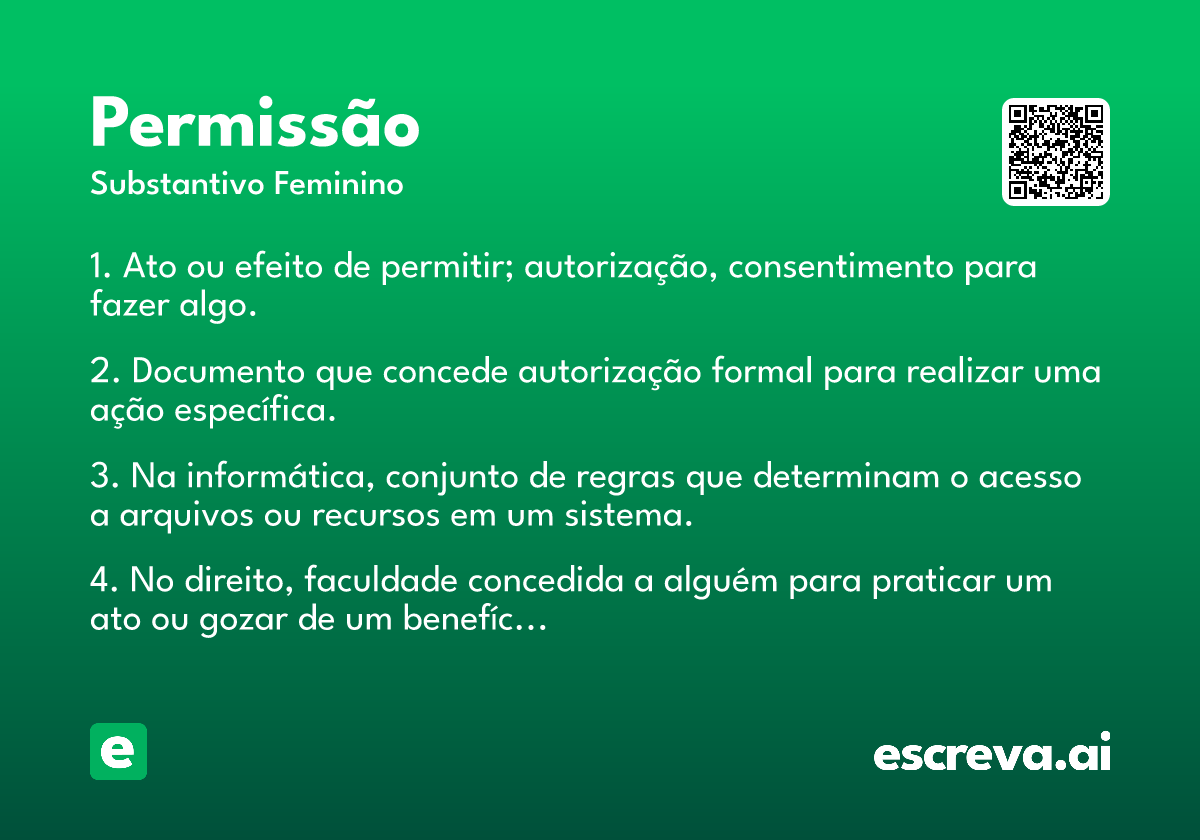 permissão
