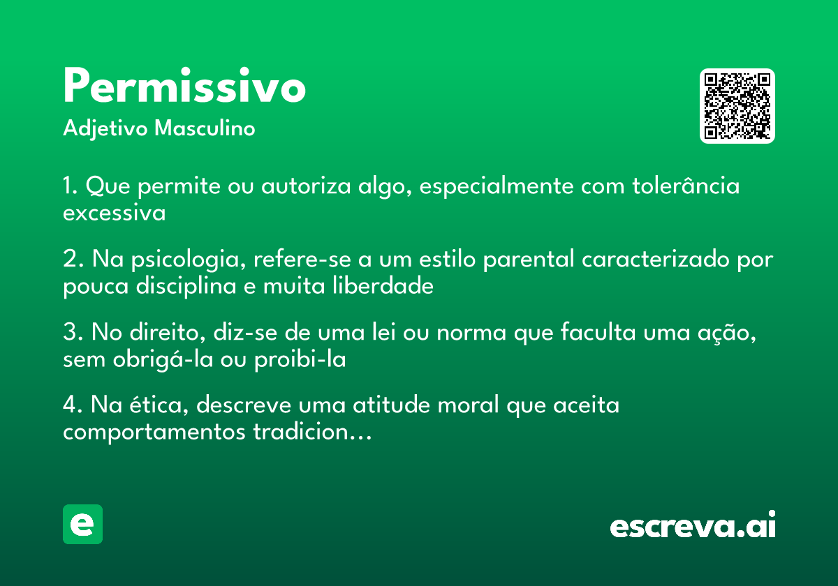 permissivo
