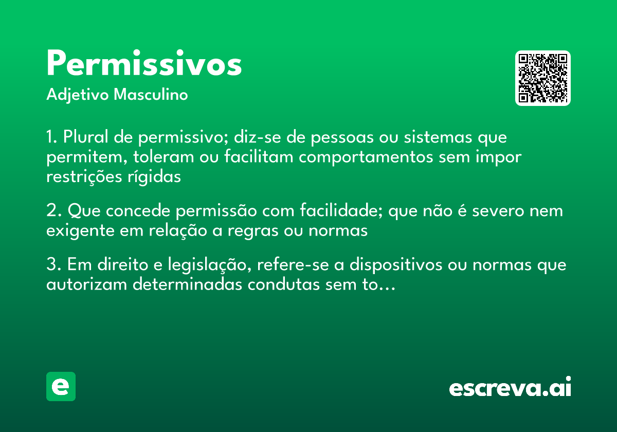 permissivos