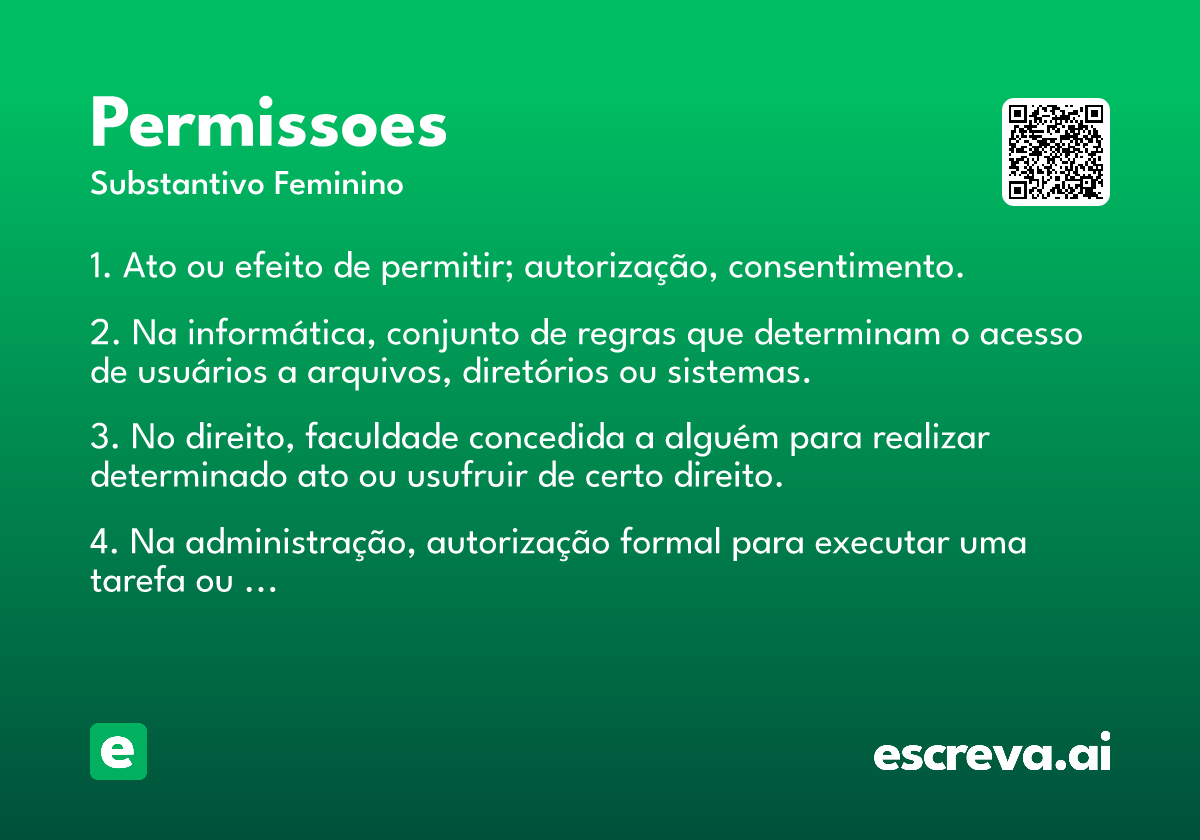 permissoes