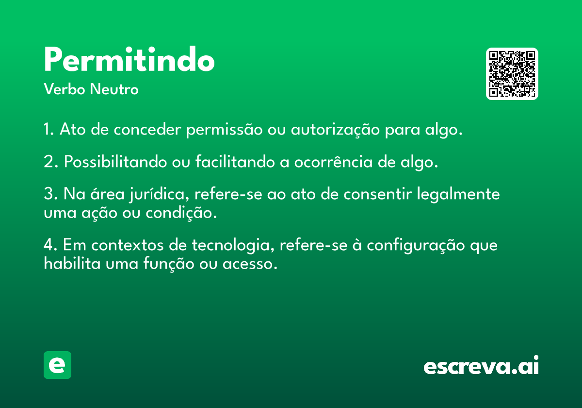 permitindo