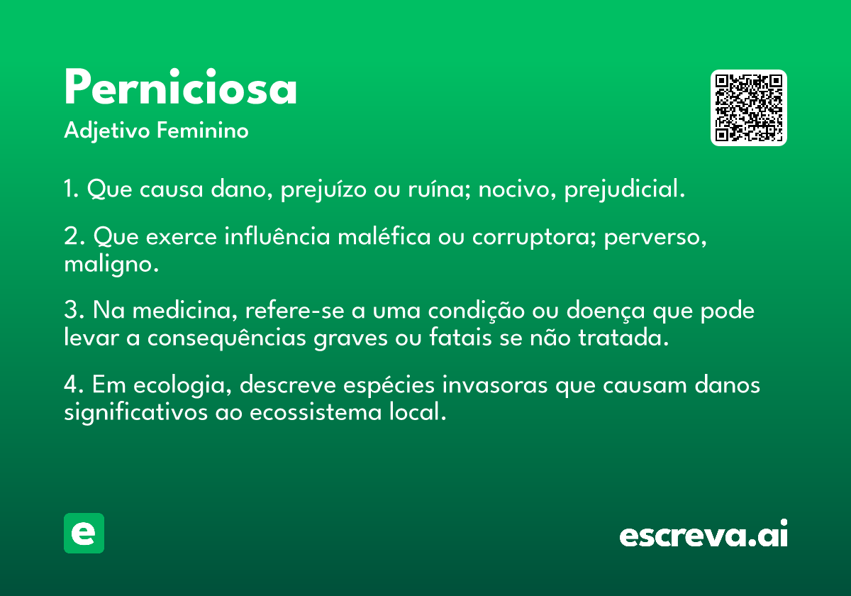 perniciosa