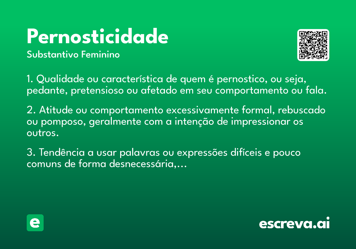 pernosticidade