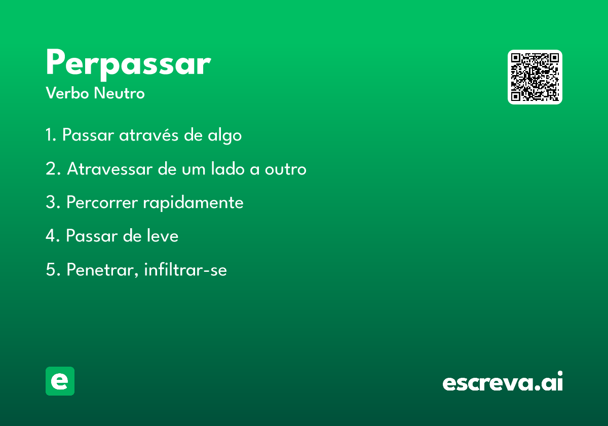 perpassar