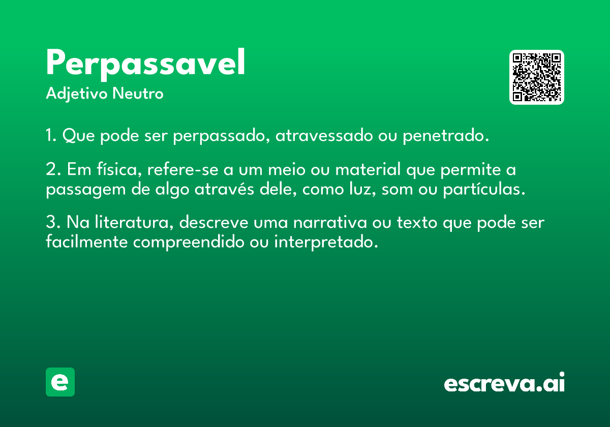 perpassavel