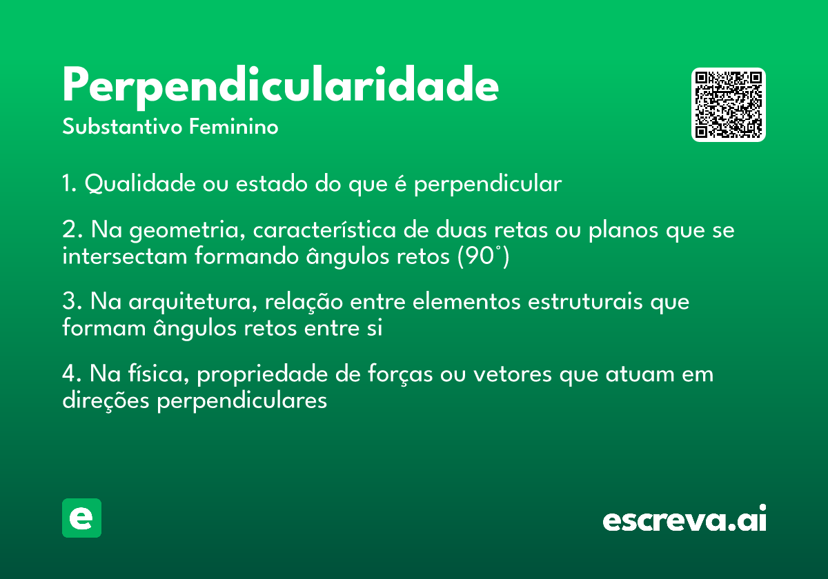 perpendicularidade