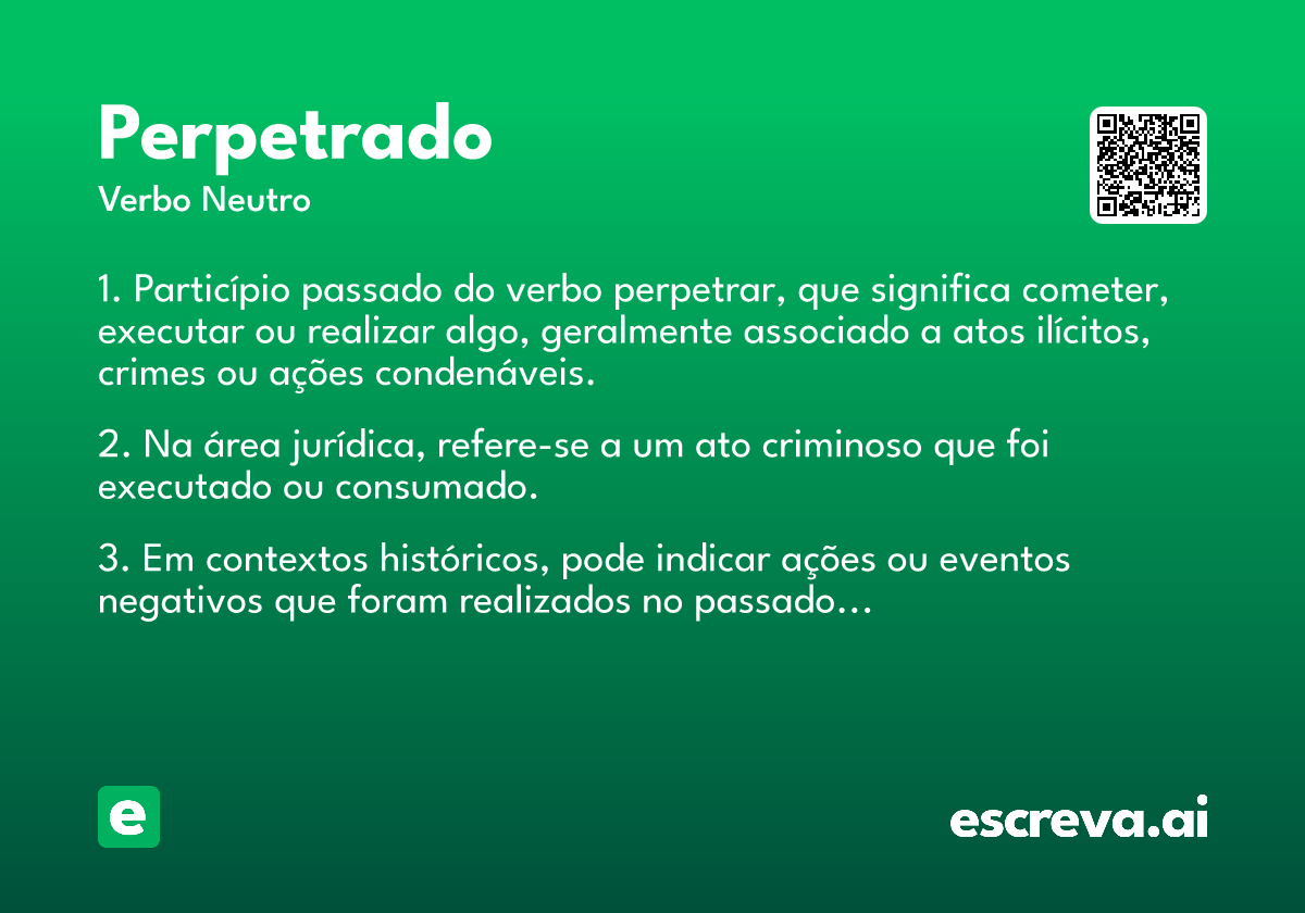 perpetrado