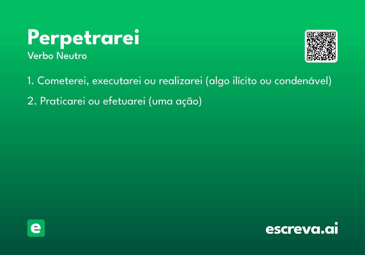 perpetrarei