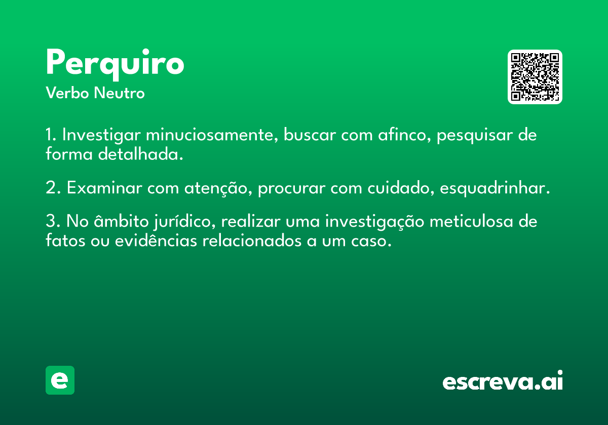 perquiro
