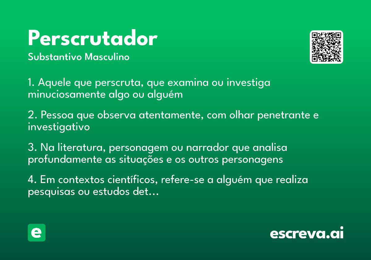perscrutador