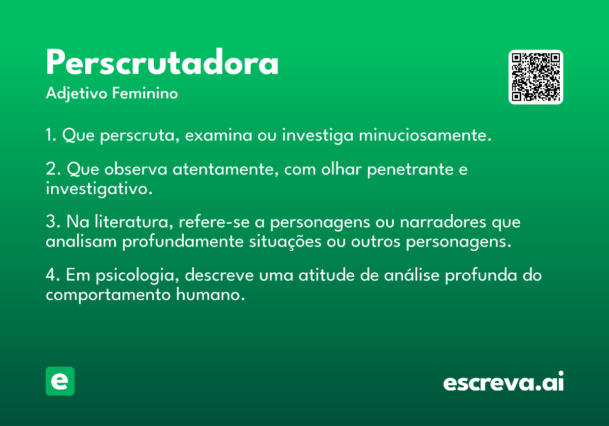 perscrutadora