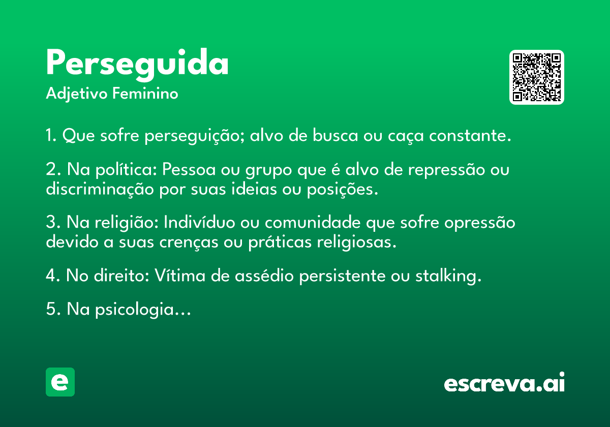 perseguida
