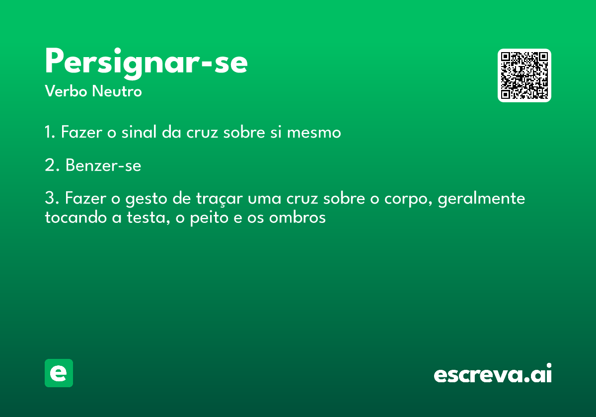 persignar-se