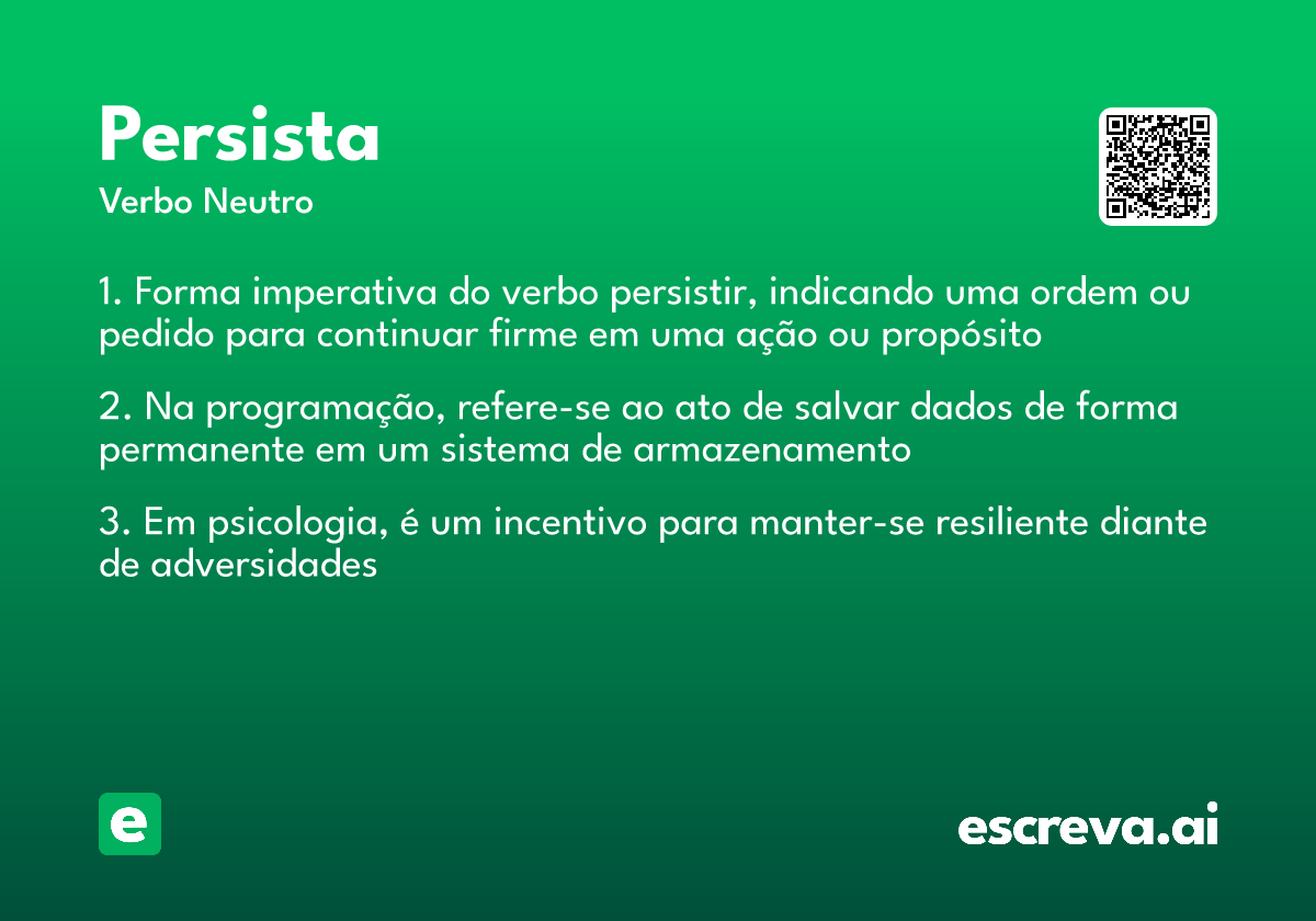 persista