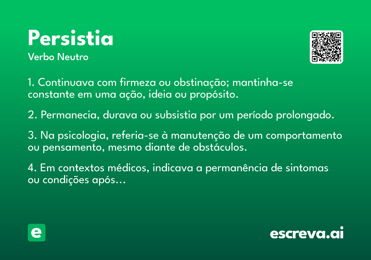 persistia