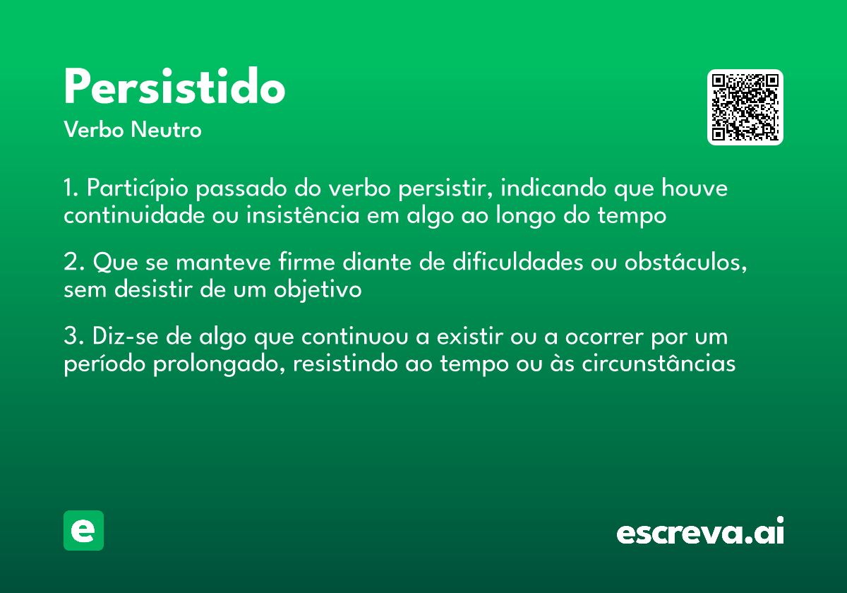 persistido