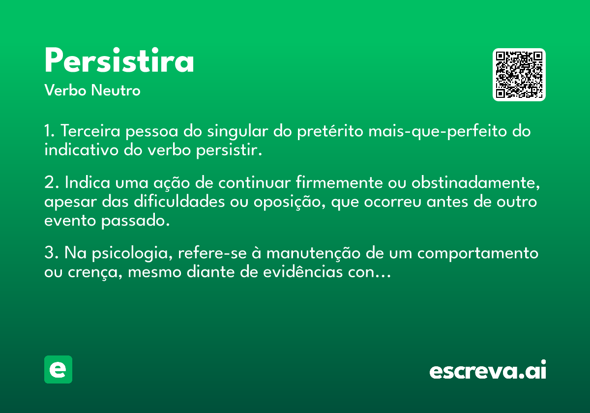 persistira