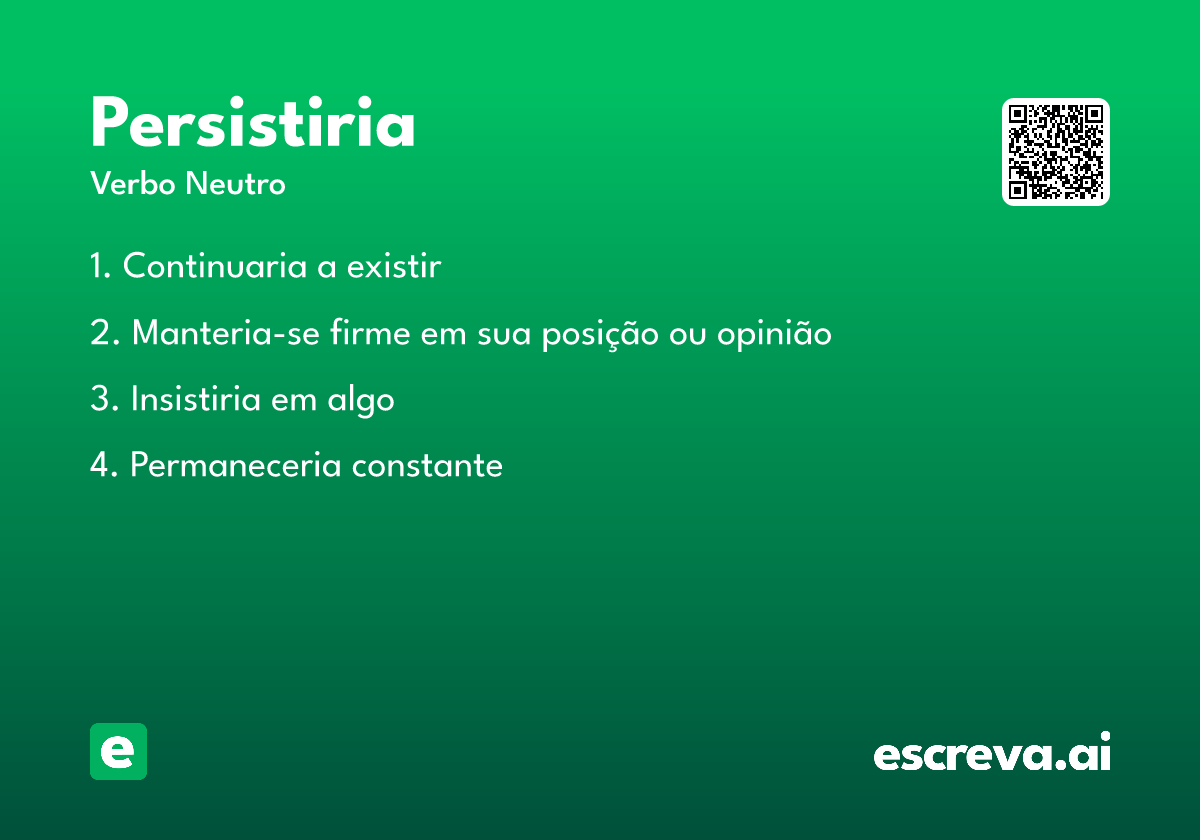 persistiria