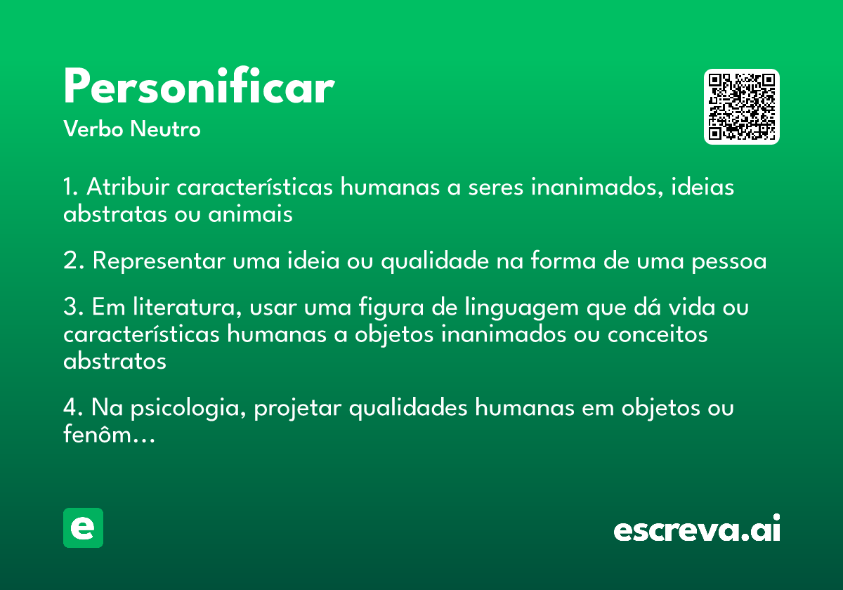 personificar