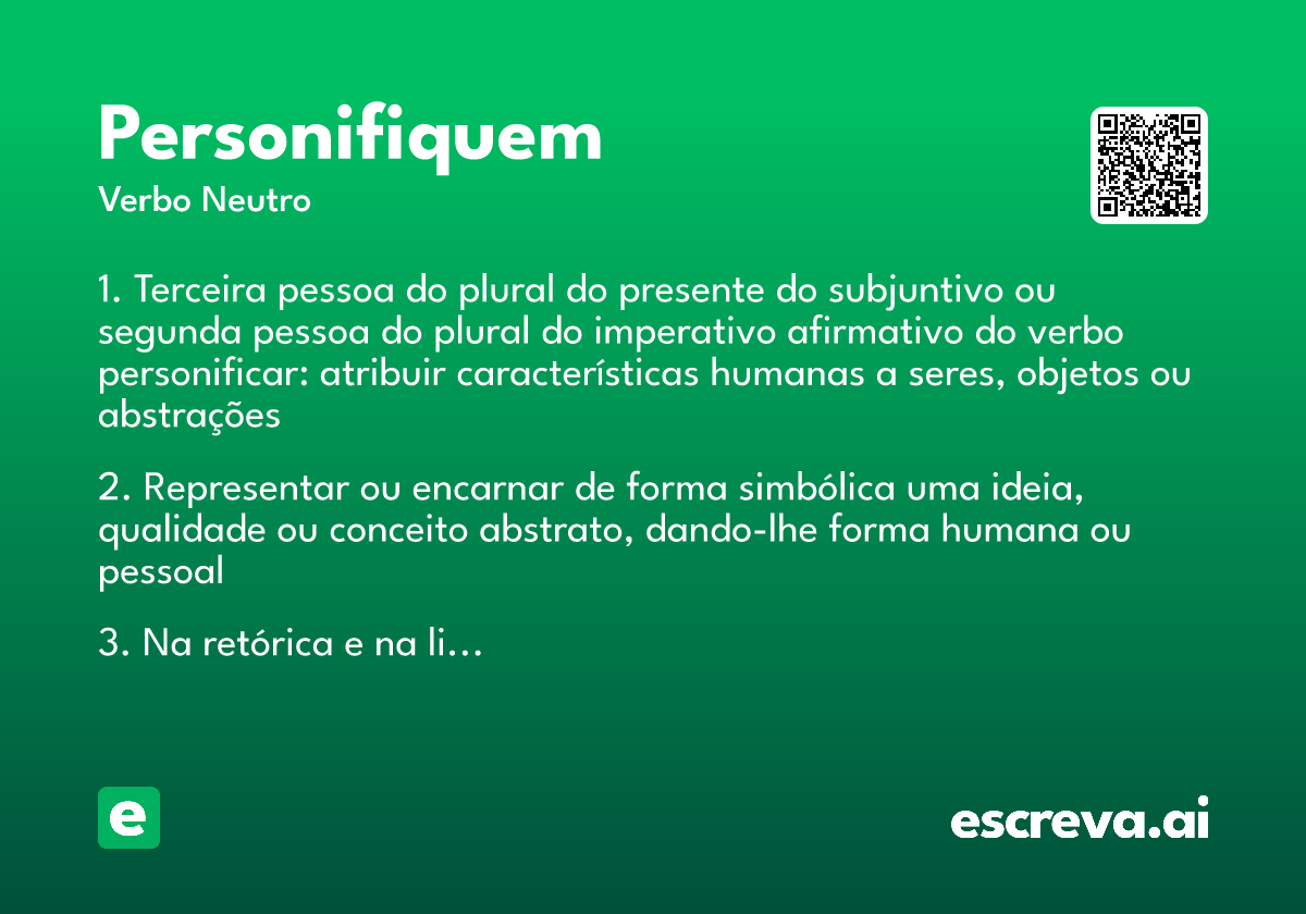 personifiquem
