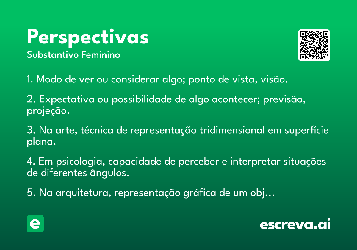 perspectivas