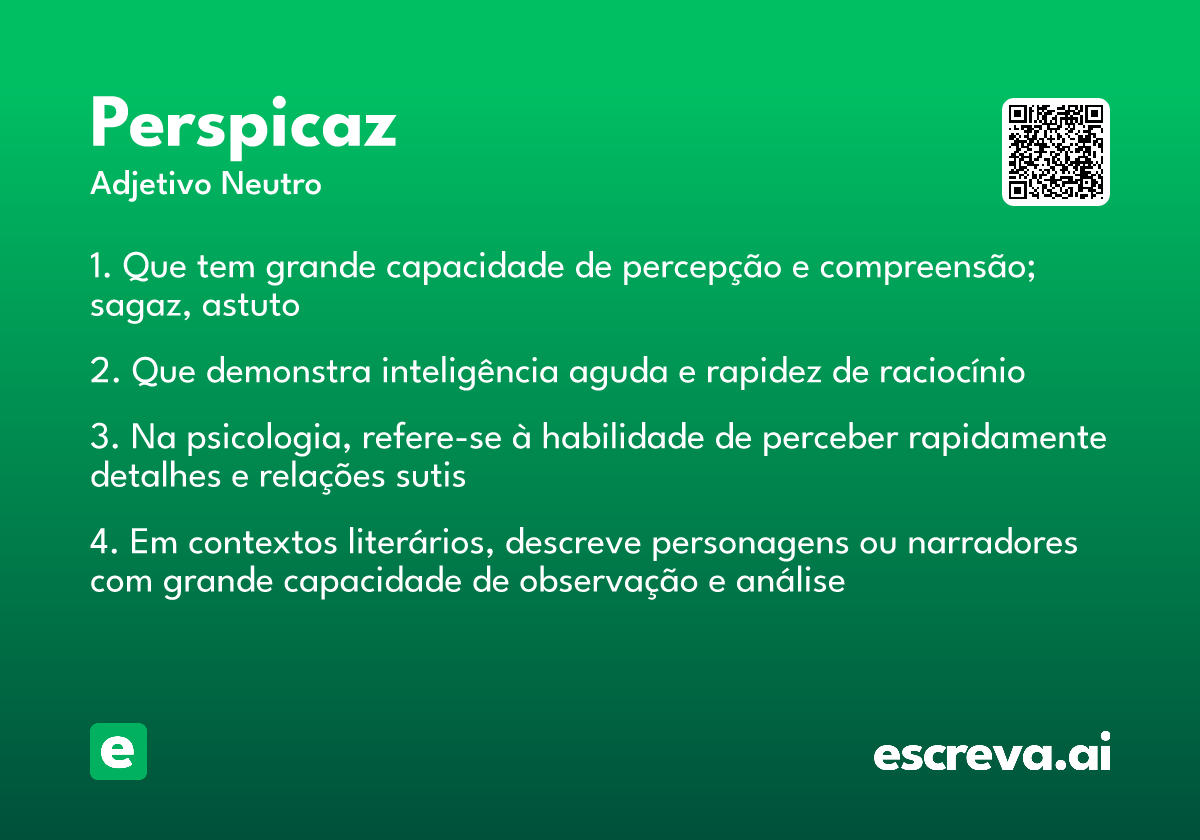 perspicaz