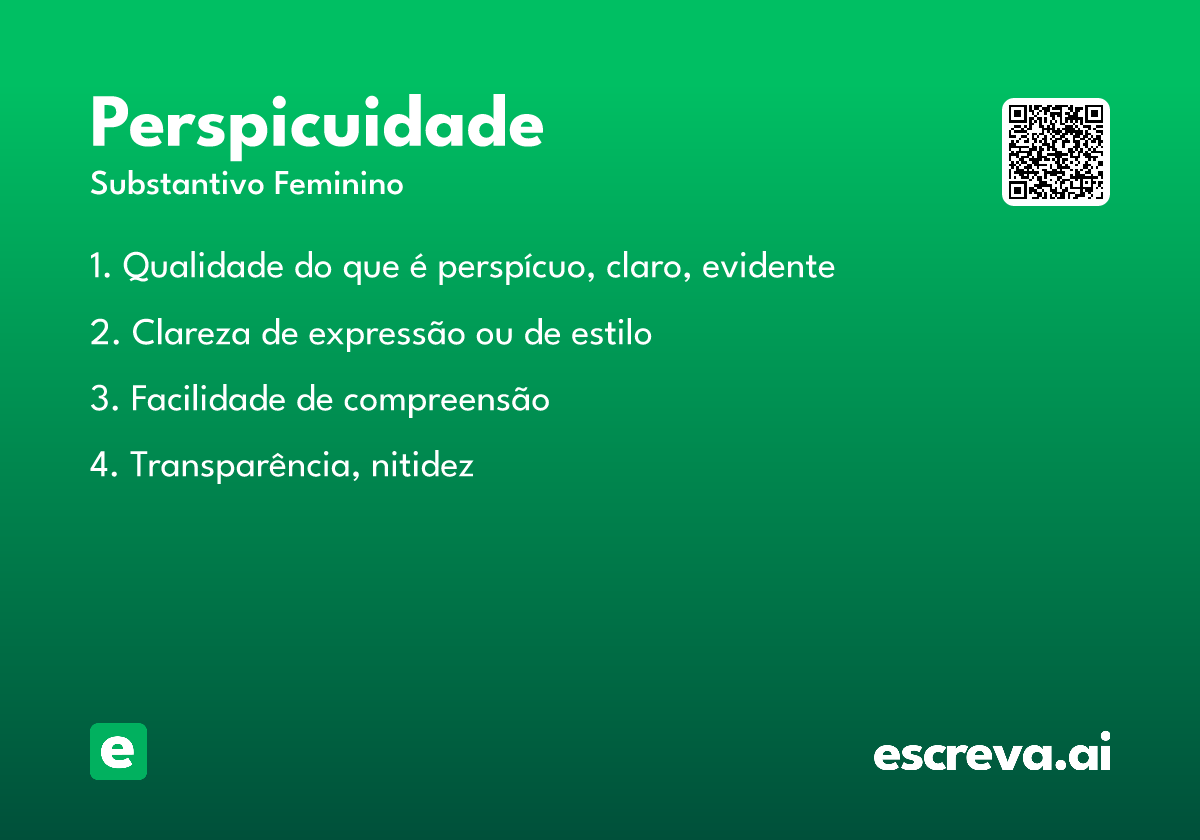 perspicuidade