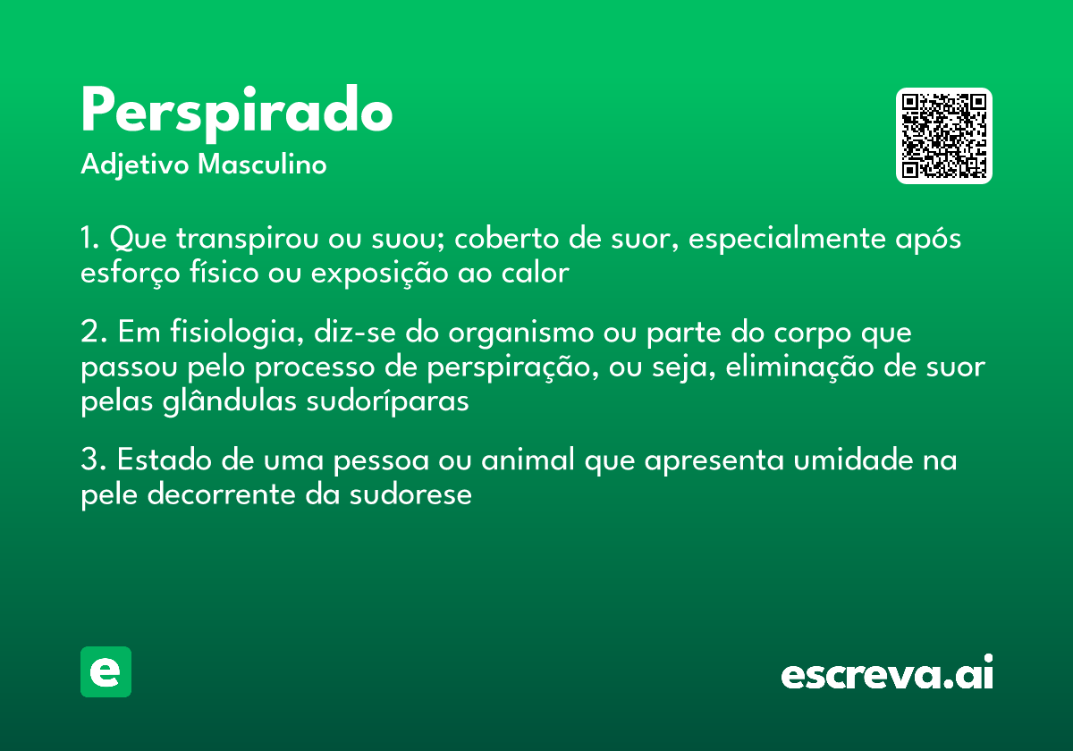 perspirado