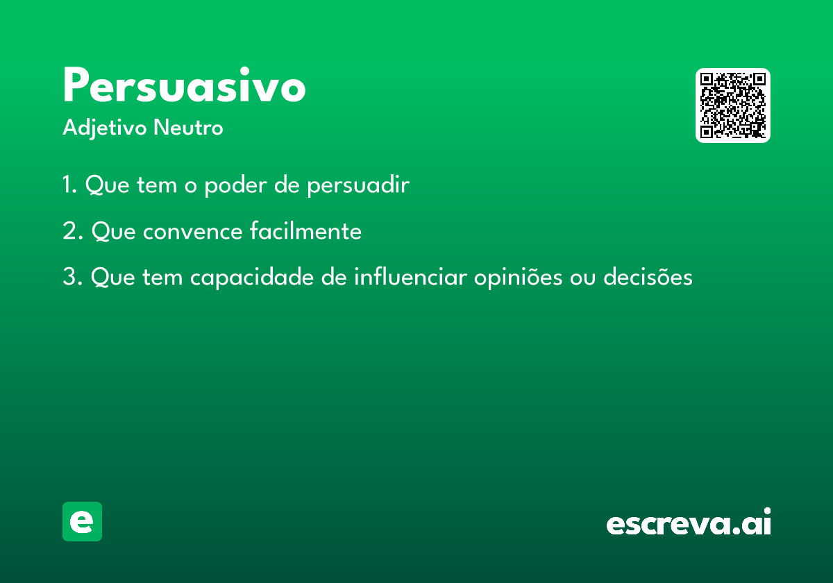 persuasivo