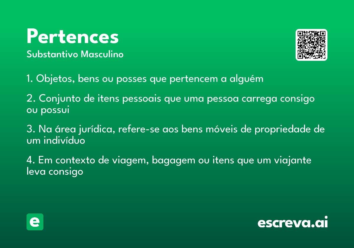 pertences