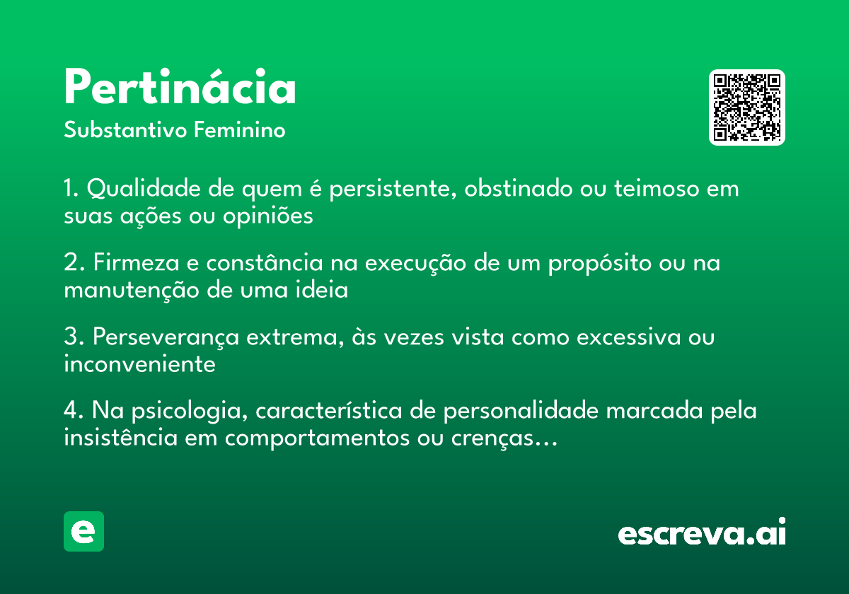 pertinácia