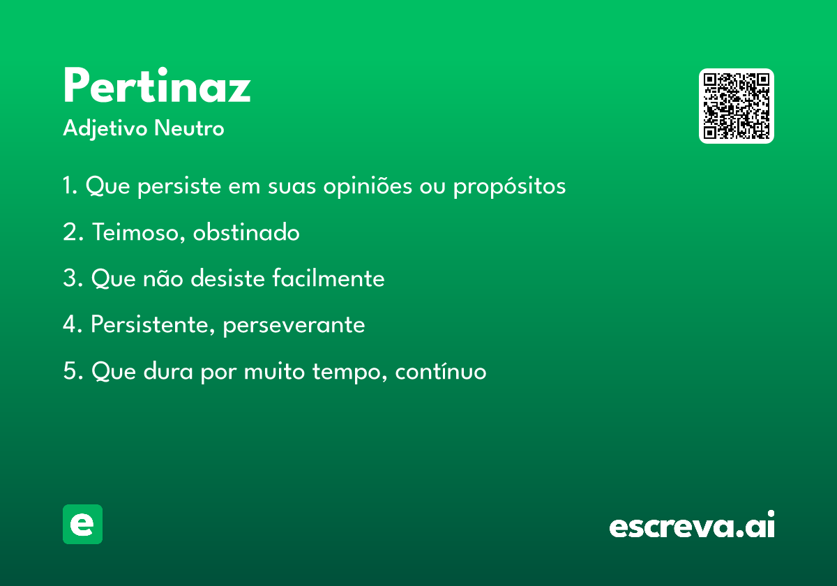 pertinaz