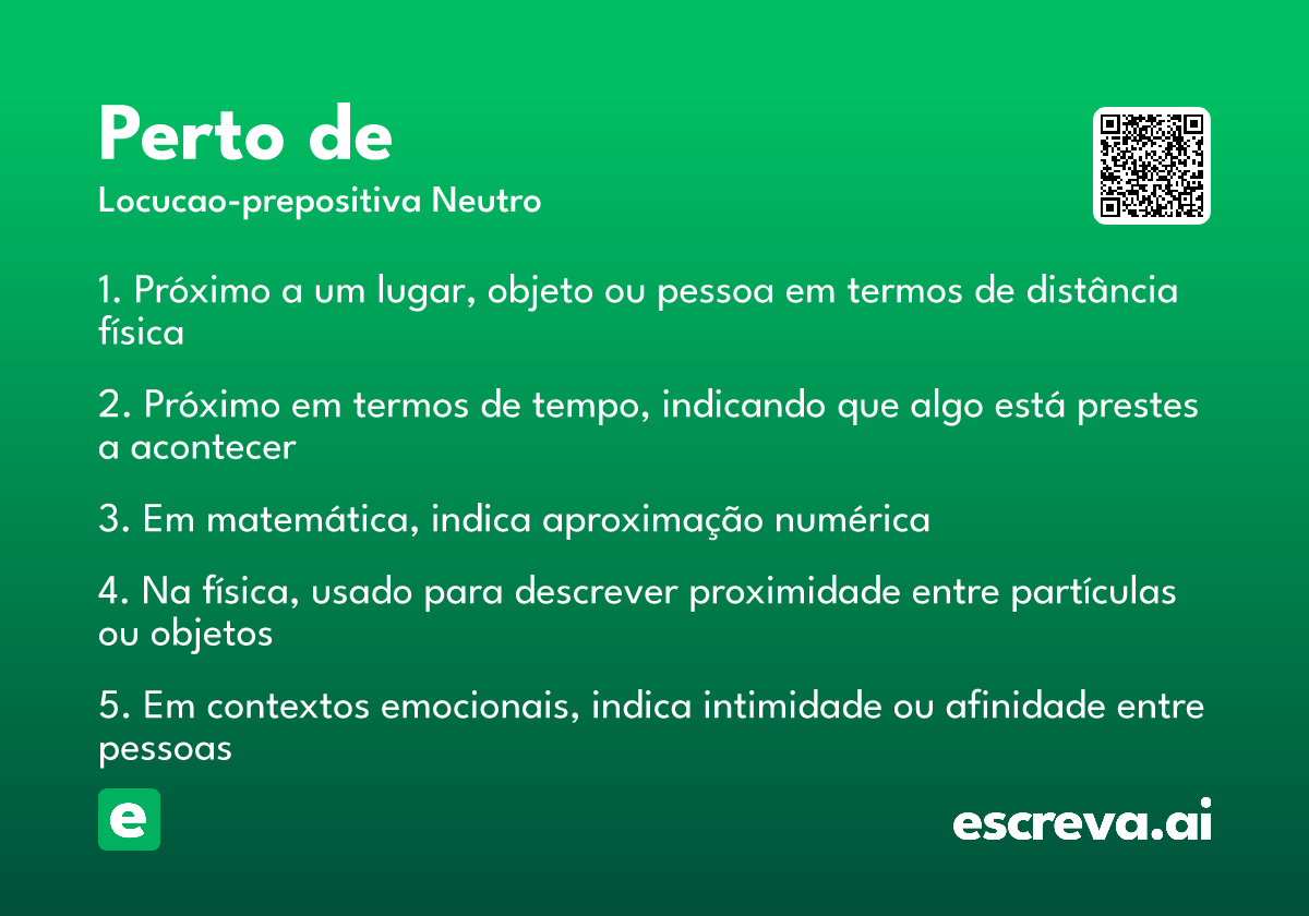 perto de