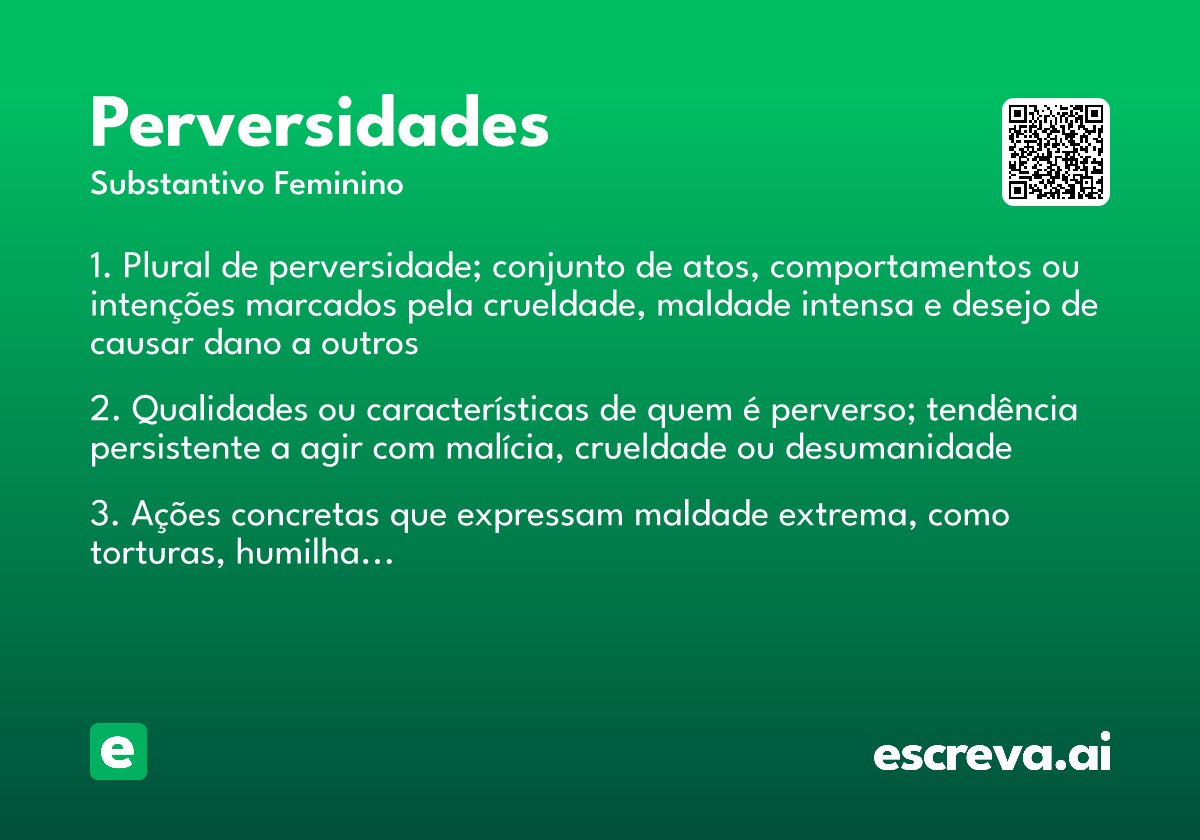 perversidades