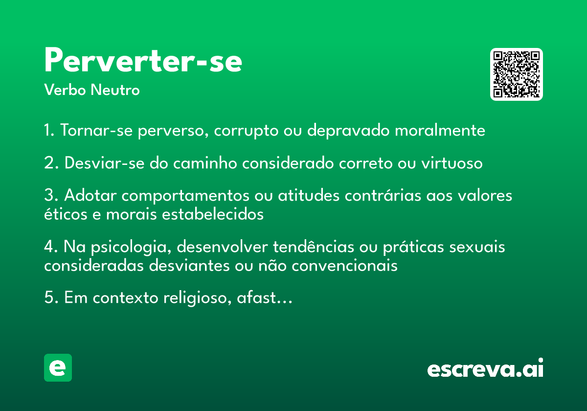 perverter-se