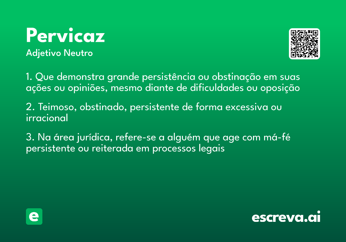 pervicaz