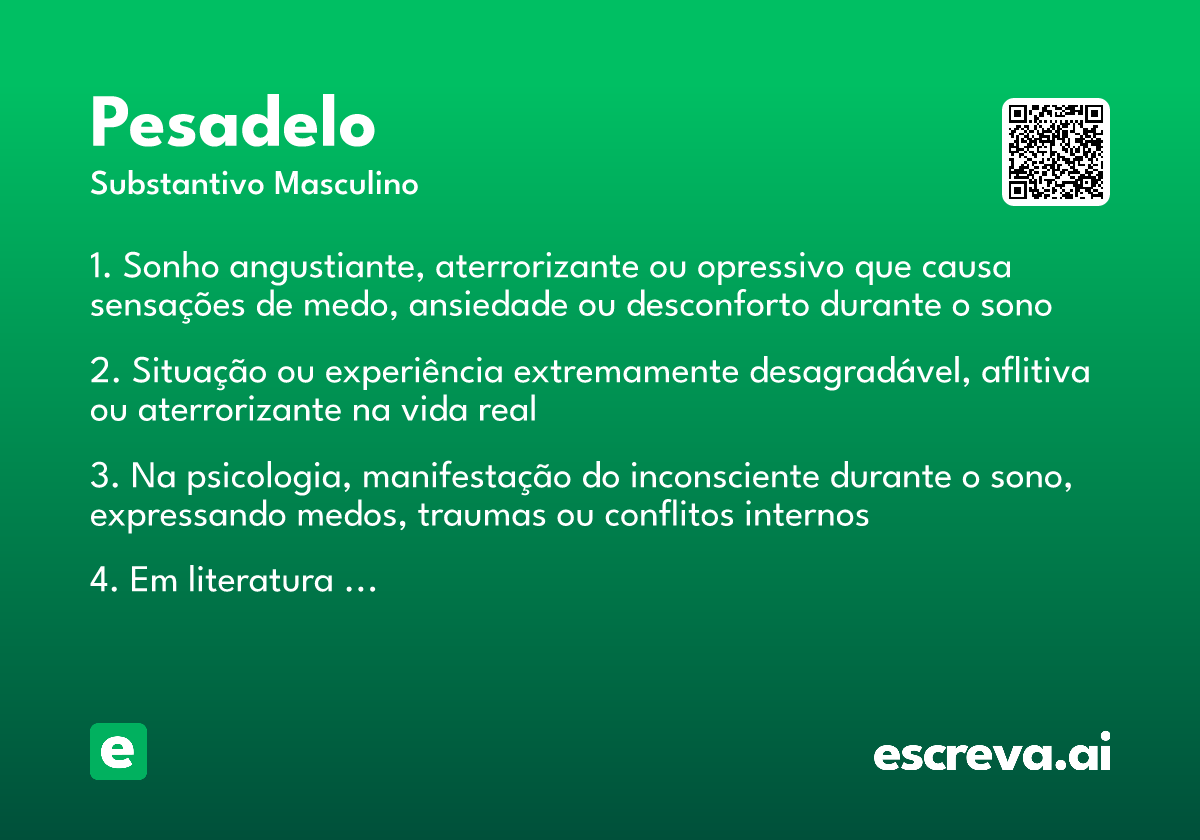 pesadelo