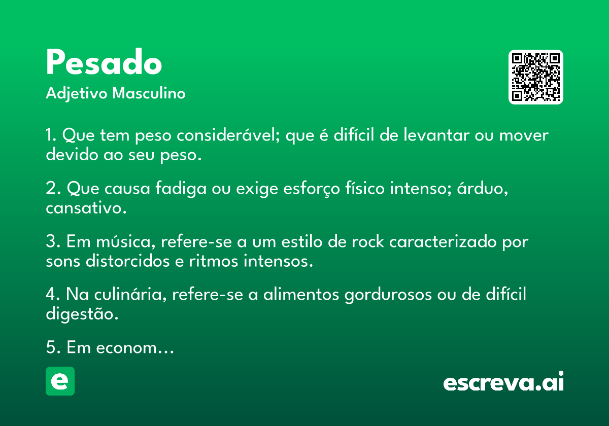 pesado