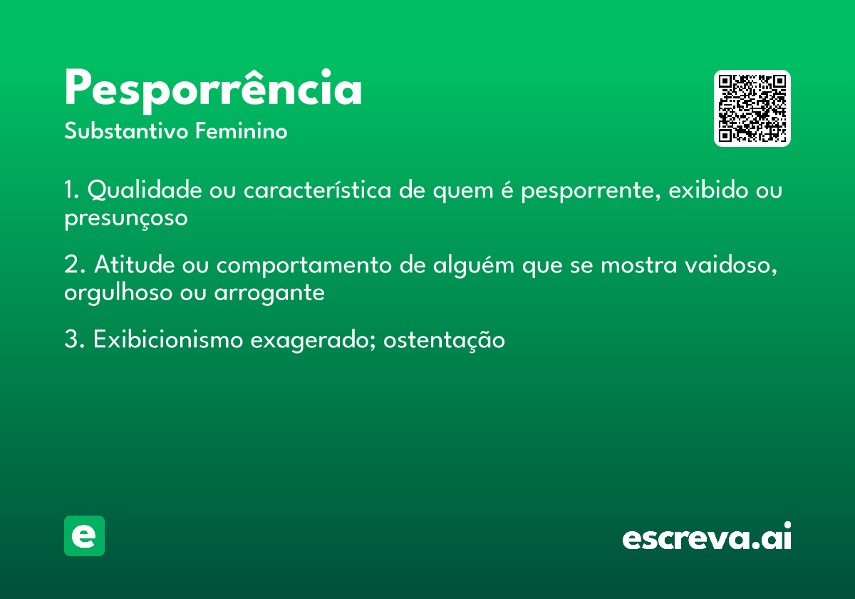 pesporrência