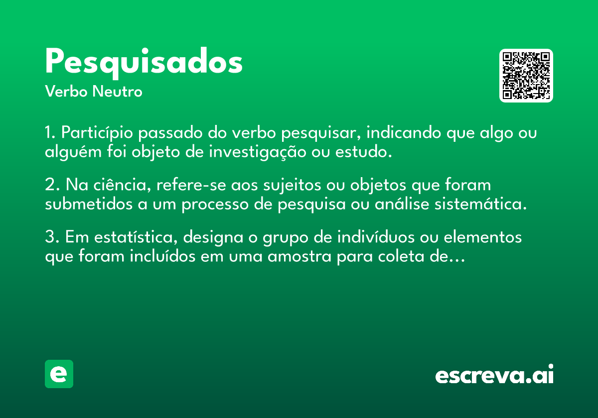 pesquisados