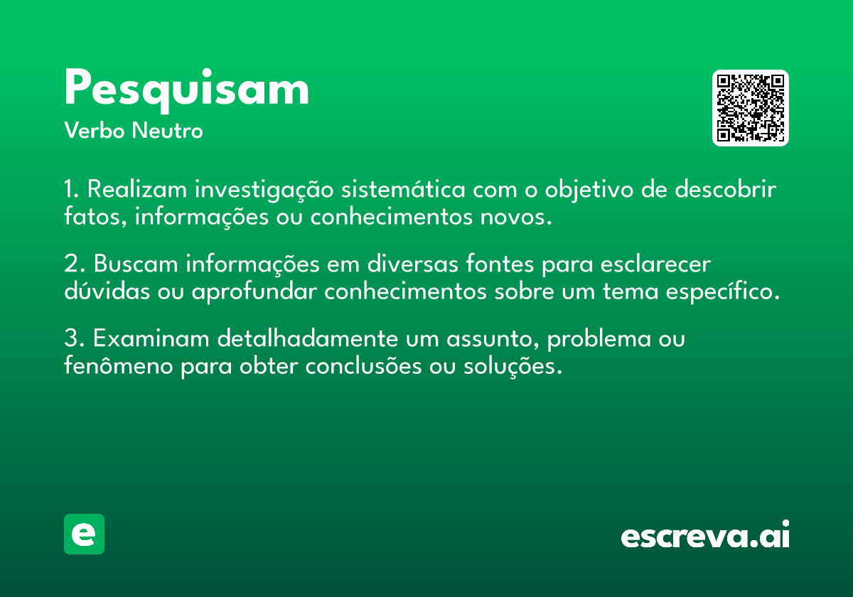 pesquisam