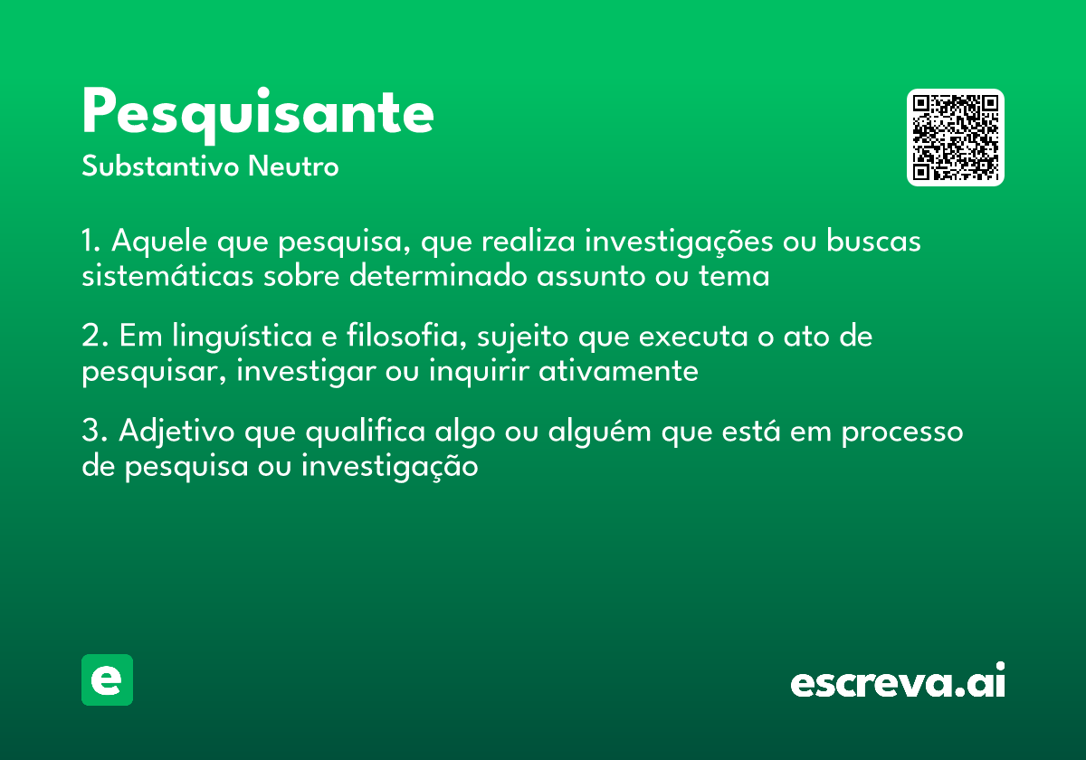 pesquisante